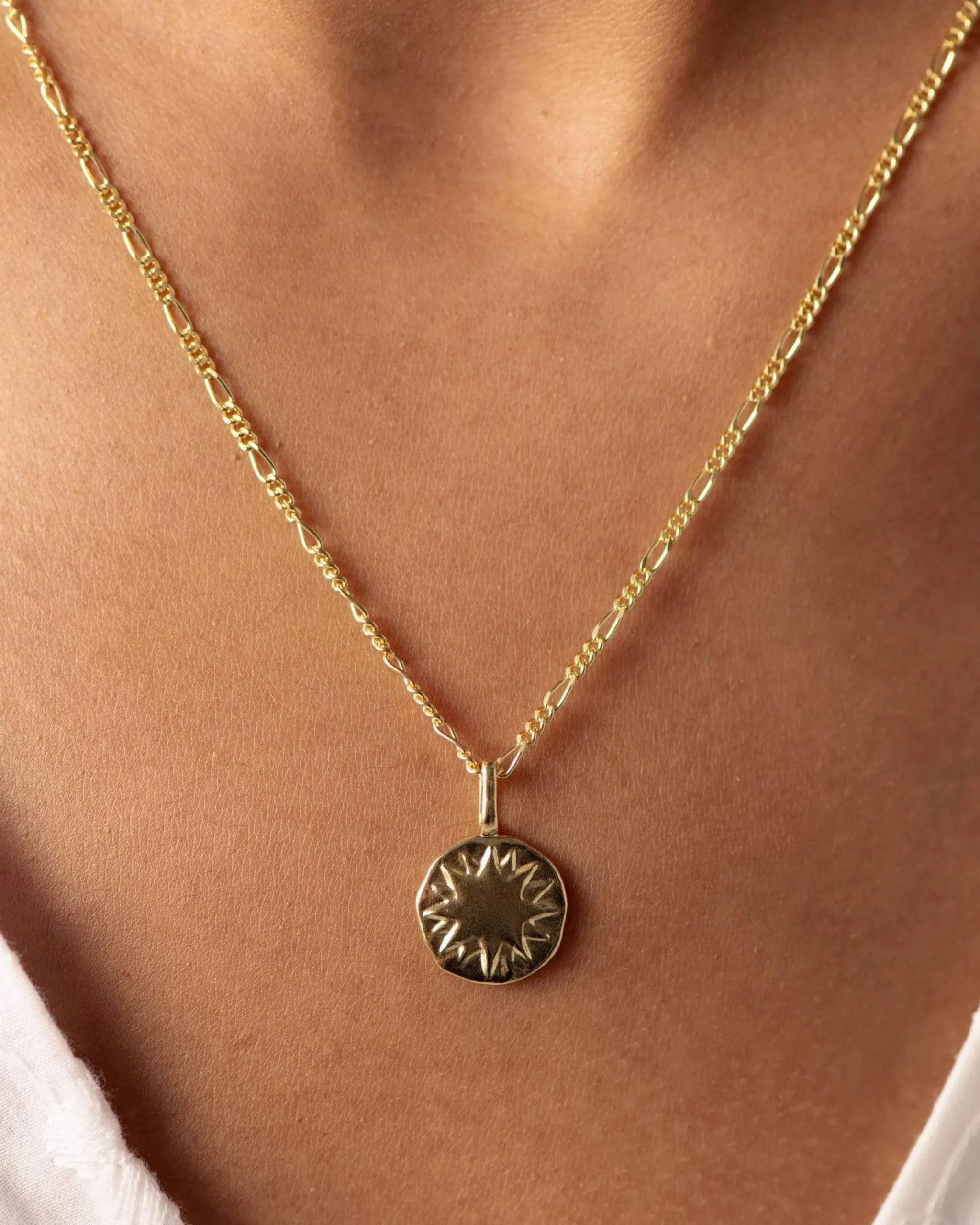sol_necklace_1.webp BRUNA The Label Sol Necklace^ Charms | Statement