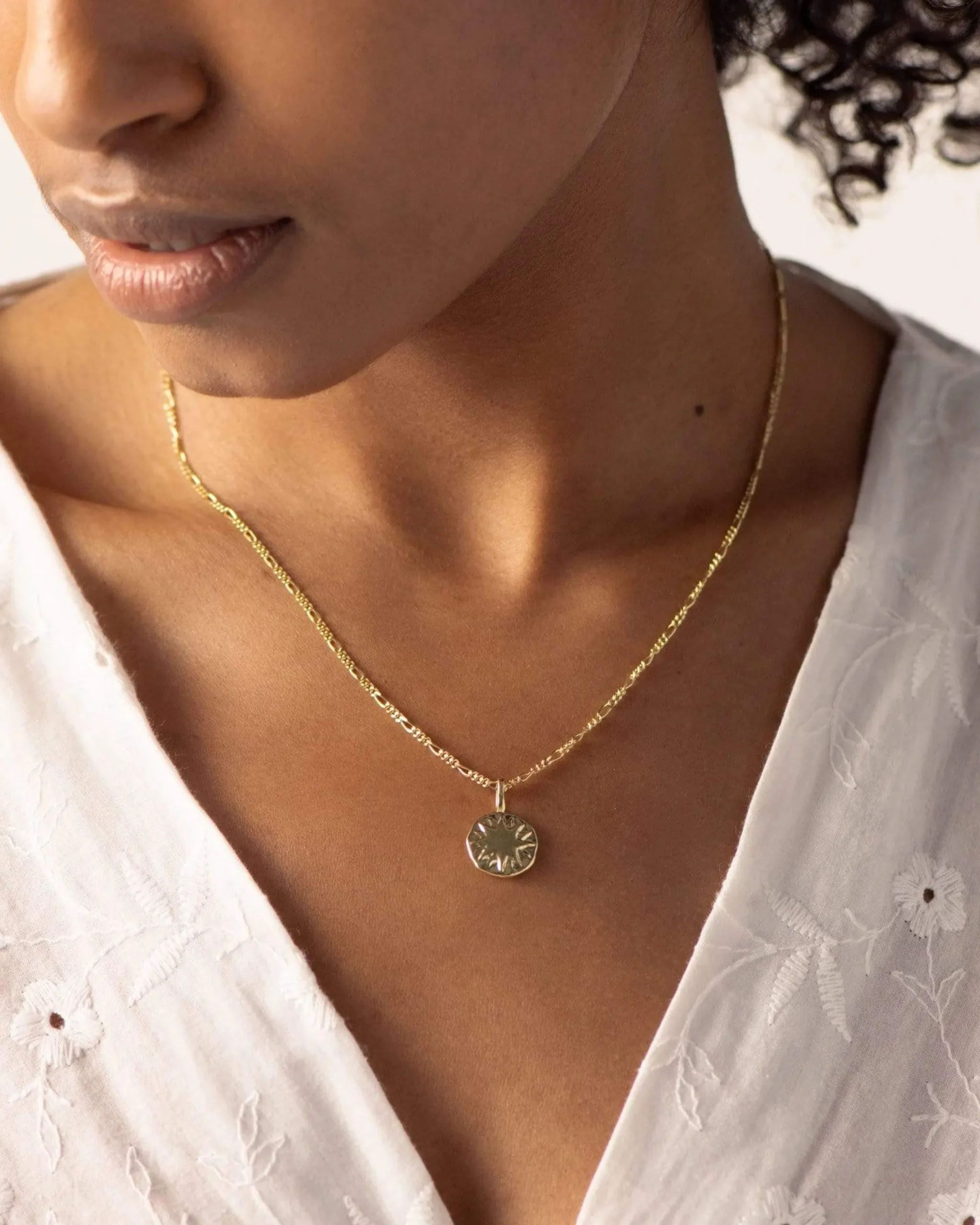 sol_necklace_2.webp BRUNA The Label Sol Necklace^ Charms | Statement