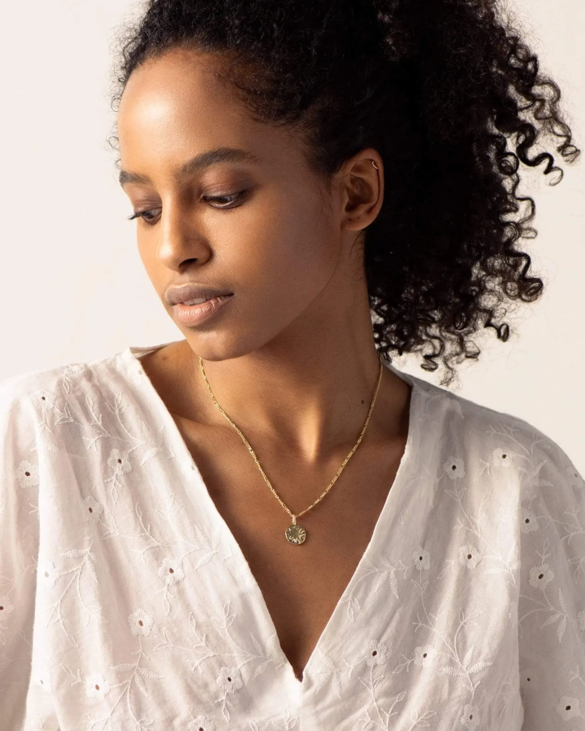 sol_necklace_4.webp BRUNA The Label Sol Necklace^ Charms | Statement