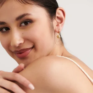 BRUNA The Label Solana Hoops^ Ohrringe Mit Anhänger | Creolen