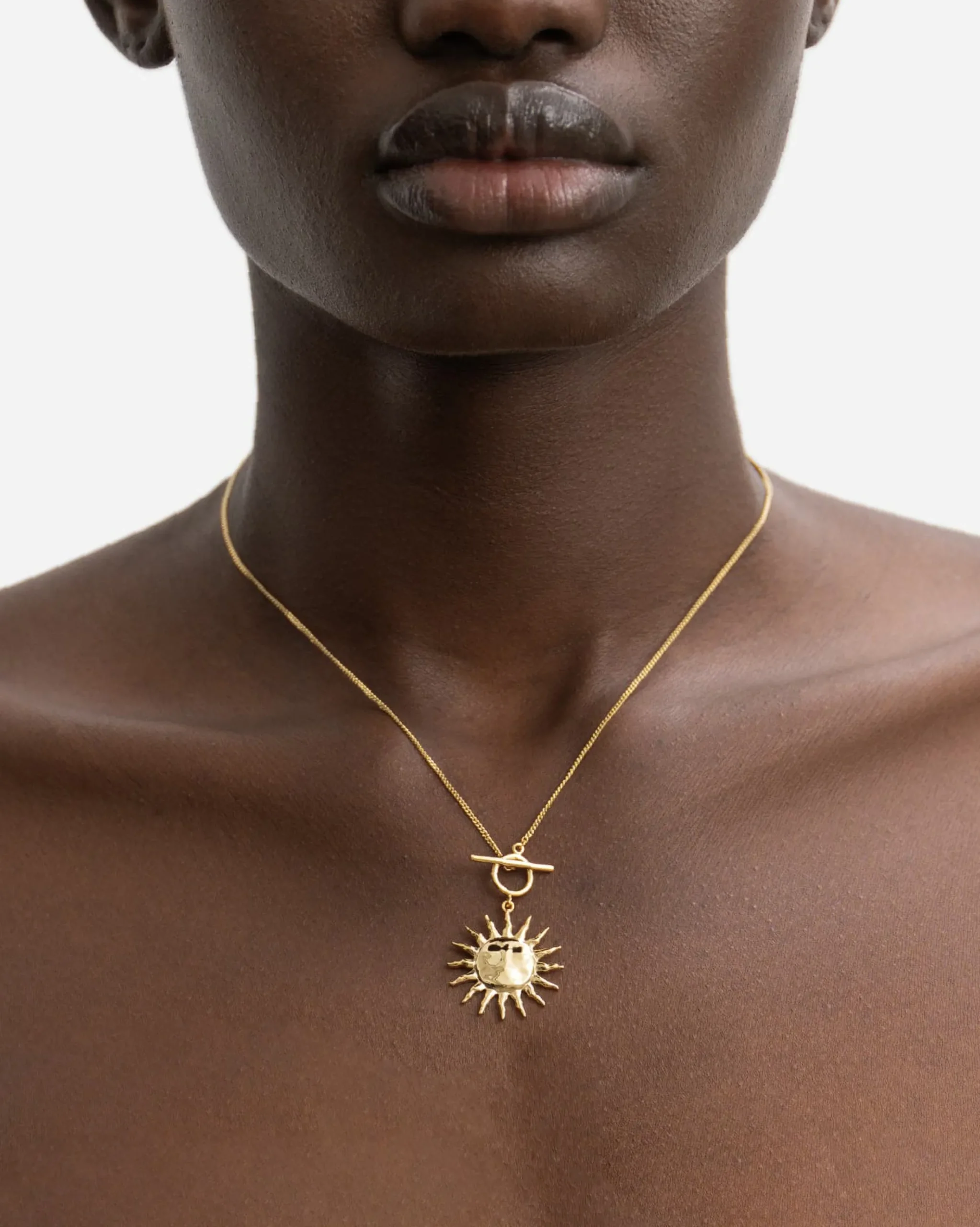 soleil_necklace_1.webp BRUNA The Label Soleil Necklace^ Charms | Statement