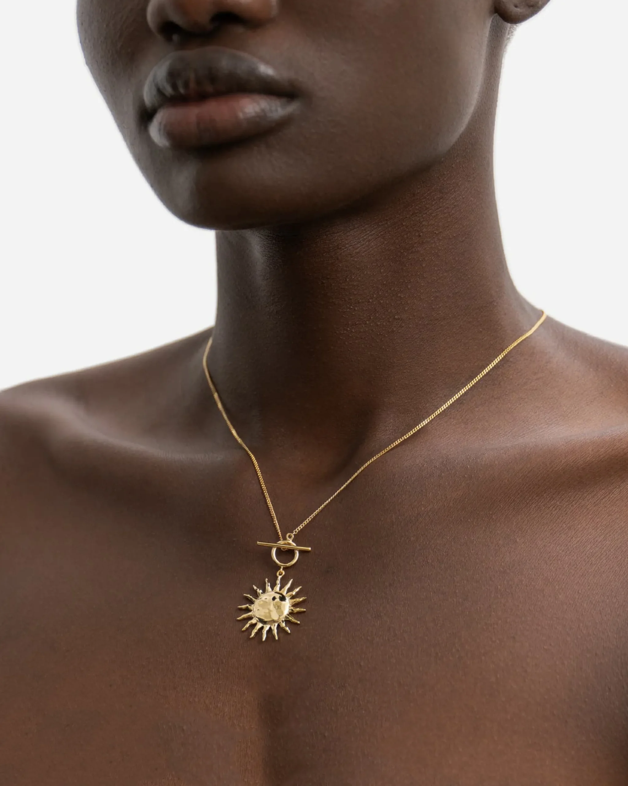 soleil_necklace_2.webp BRUNA The Label Soleil Necklace^ Charms | Statement