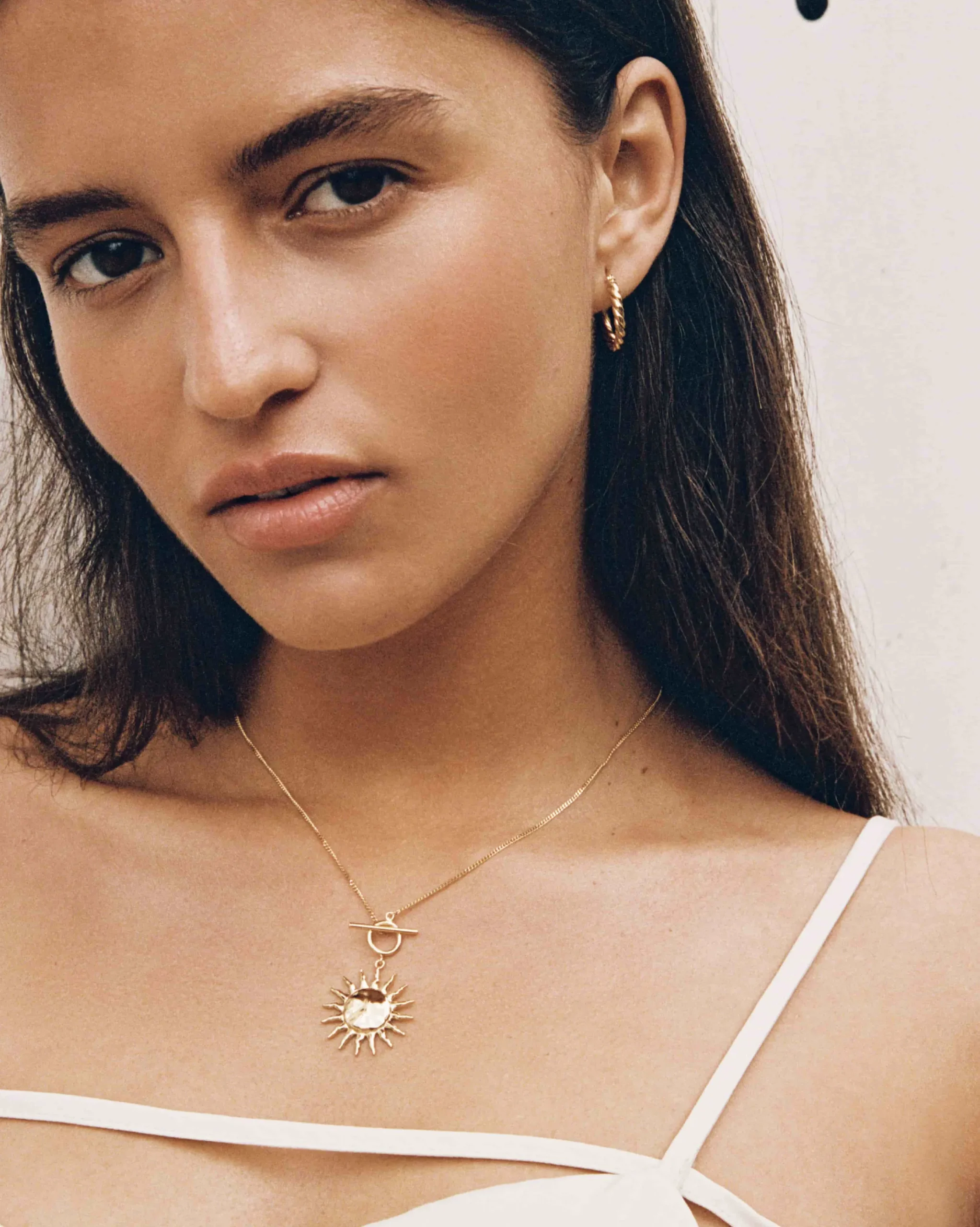 soleil_necklace_4.webp BRUNA The Label Soleil Necklace^ Charms | Statement