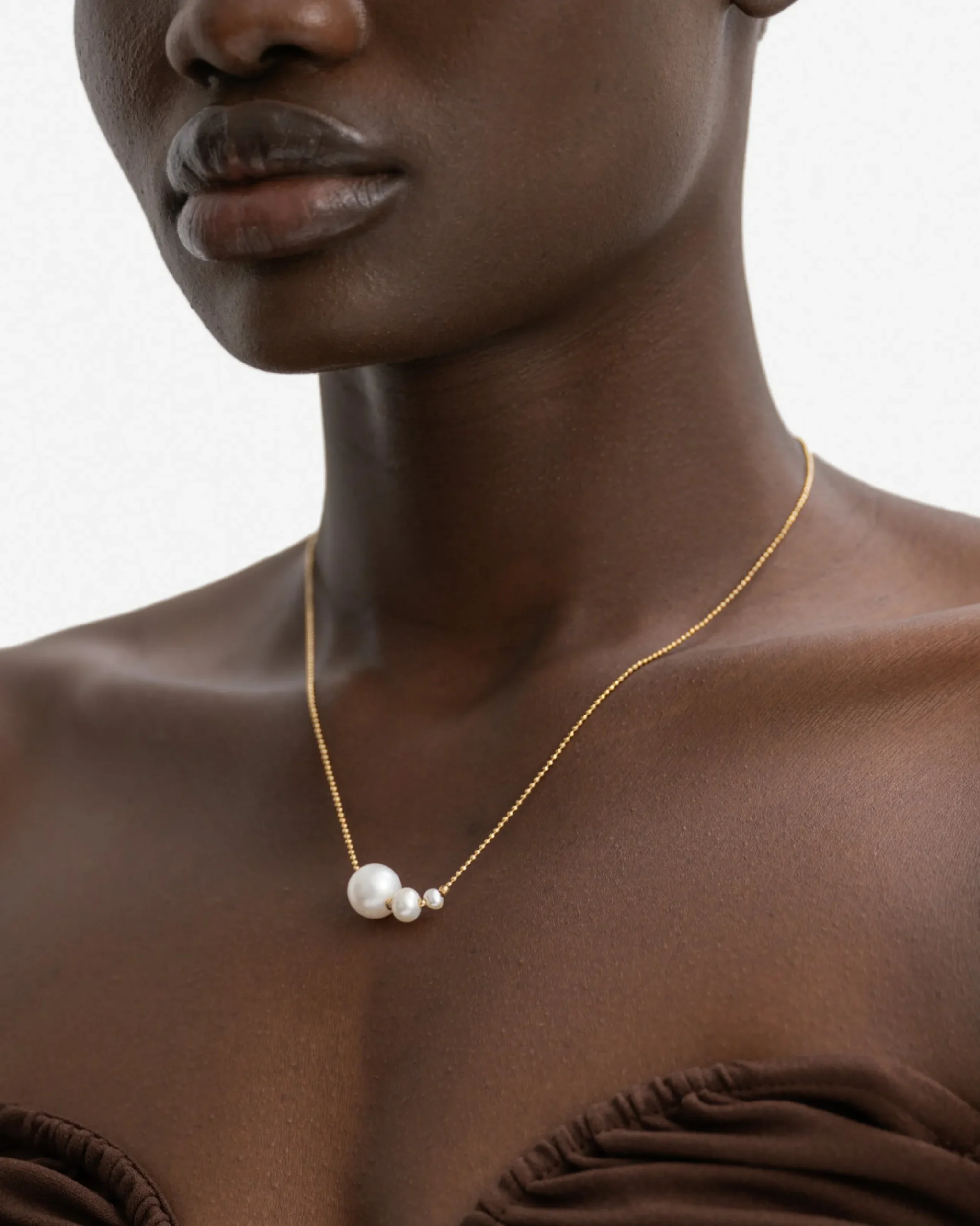sorrento_necklace_2.webp BRUNA The Label Sorrento Necklace^ Perlen | Filigrane Ketten