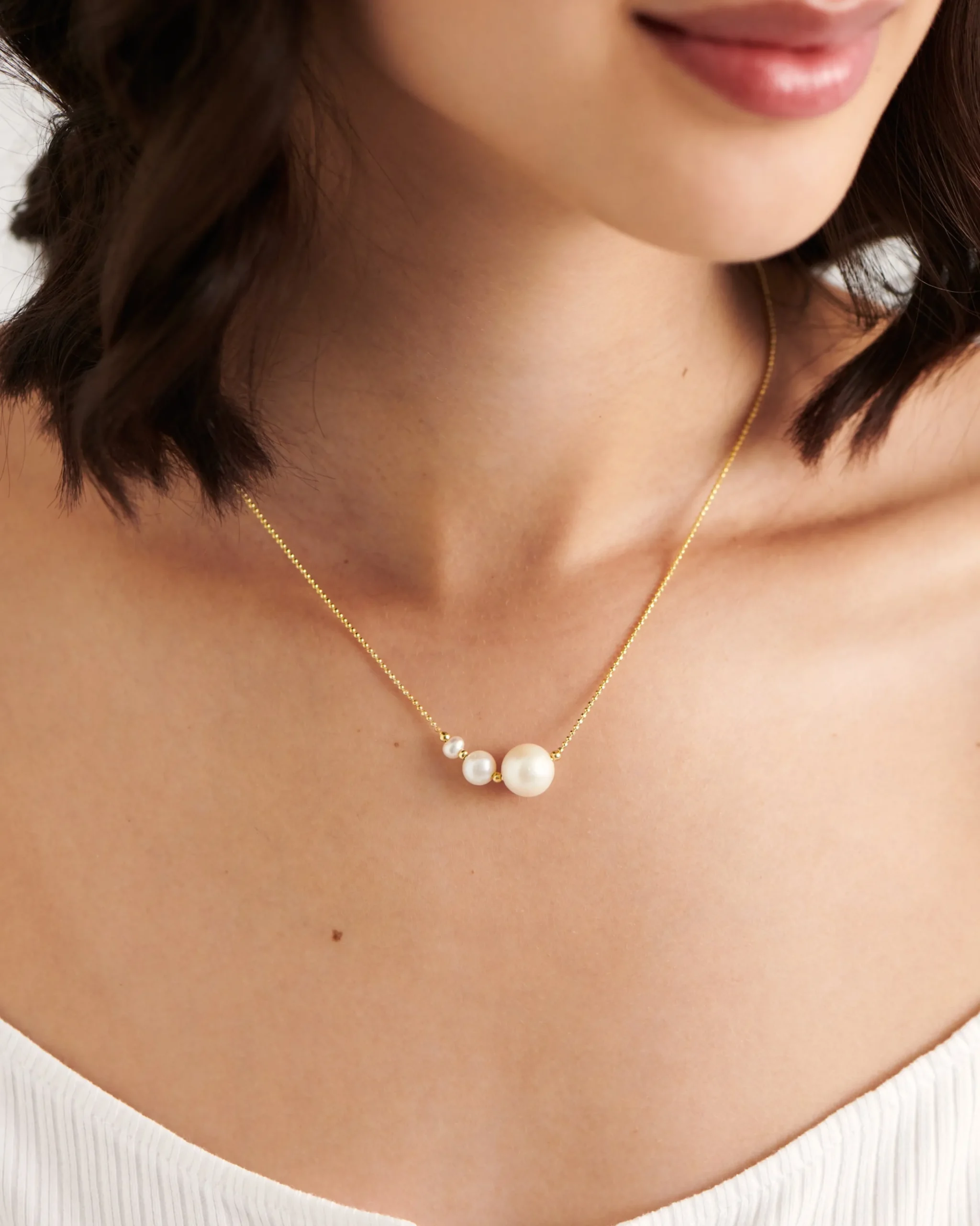 sorrento_necklace_4.webp BRUNA The Label Sorrento Necklace^ Perlen | Filigrane Ketten