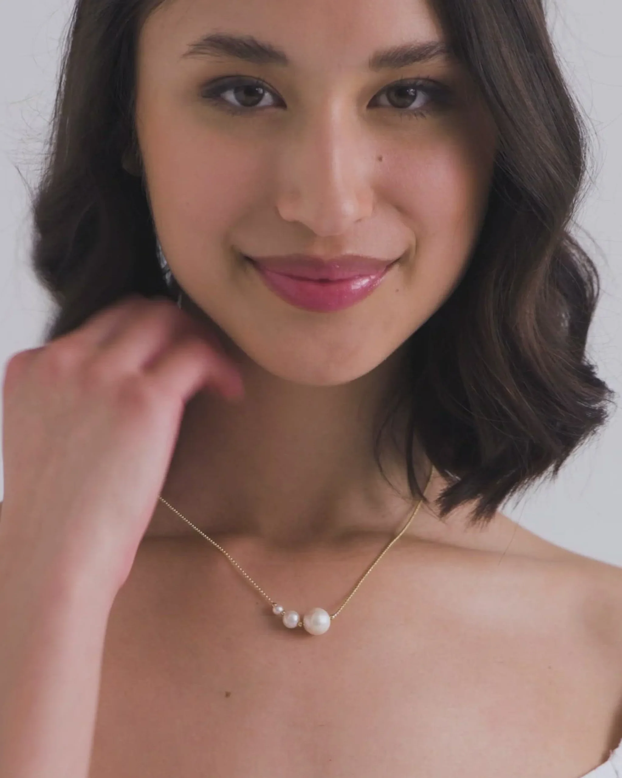 sorrento_necklace_5.webp BRUNA The Label Sorrento Necklace^ Perlen | Filigrane Ketten