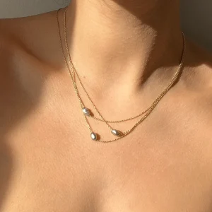 BRUNA The Label Tahiti 14k Gold Necklace^ Perlen | Filigrane Ketten