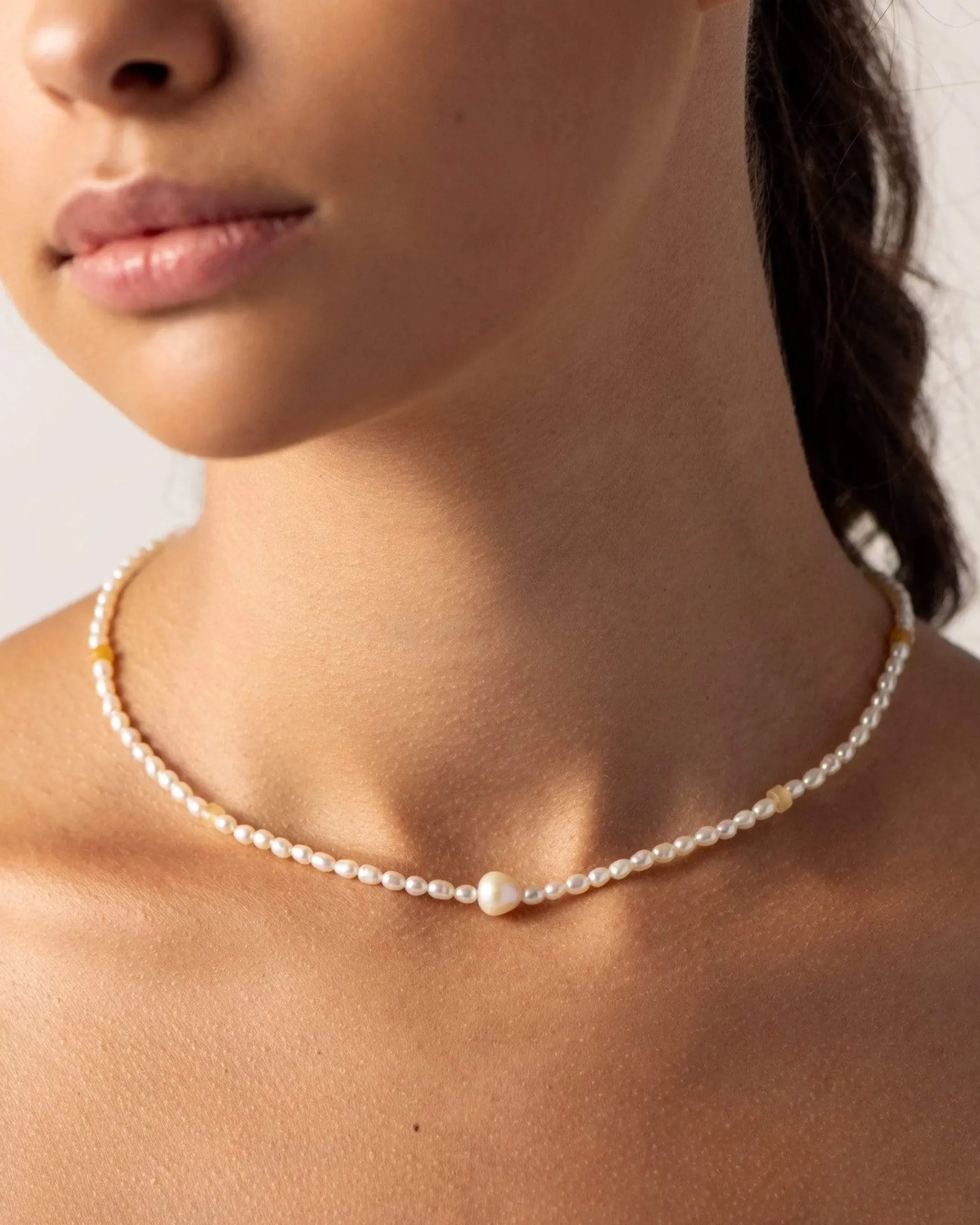 terra_choker_1.webp BRUNA The Label Terra Choker^ Perlen | Choker