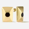 BRUNA The Label Trevi Onyx Earrings^ Studs