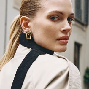 BRUNA The Label Trevi Onyx Earrings^ Studs