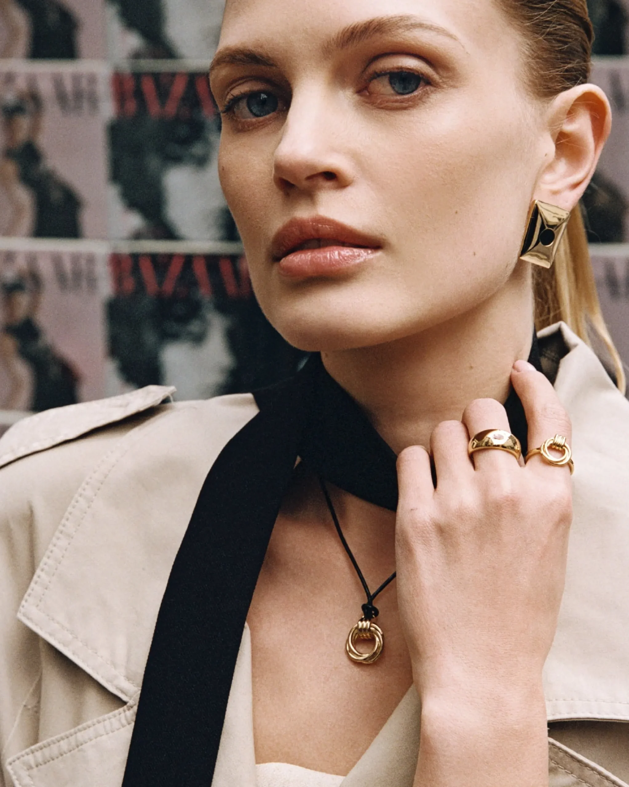 trevi_onyx_earrings_2.webp BRUNA The Label Trevi Onyx Earrings^ Studs