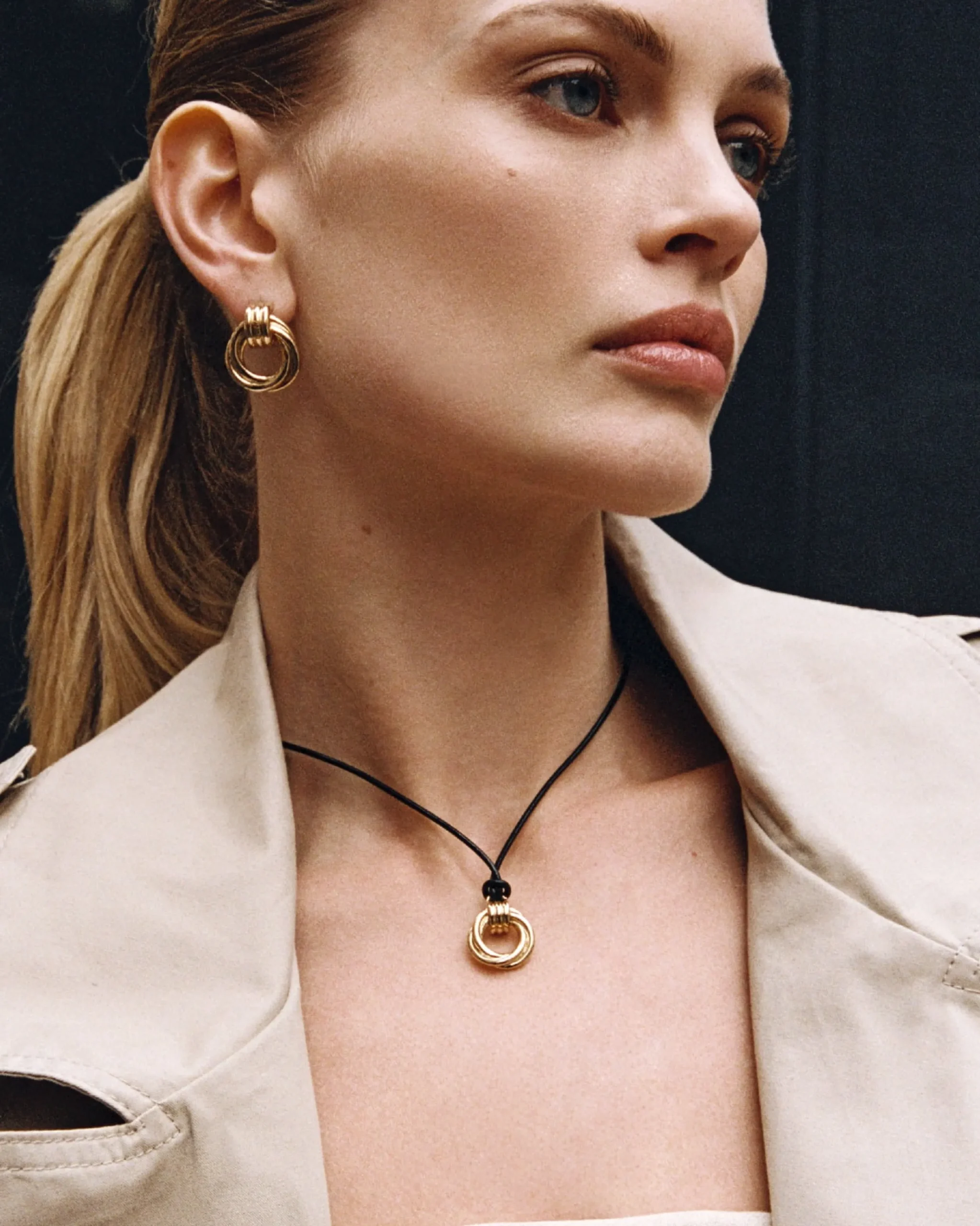 tuscany_loop_earrings_6.webp BRUNA The Label Tuscany Loop Earrings^ Studs