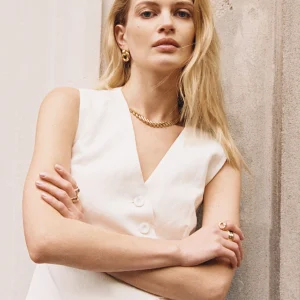 BRUNA The Label Tuscany Loop Onyx Earrings^ Studs