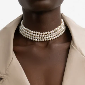 BRUNA The Label Valence Choker^ Perlen | Choker
