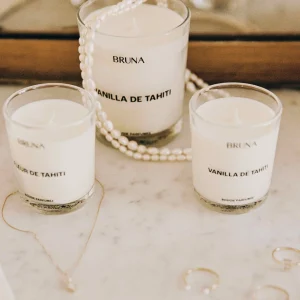 BRUNA The Label Vanilla De Tahiti Candle 190g^ Kerzen & Geschenkverpackungen