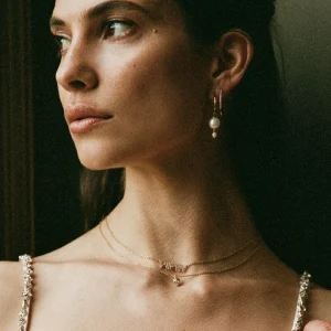 BRUNA The Label Varenna Earrings^ Ohrringe Mit Anhänger | Creolen