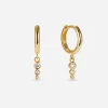 BRUNA The Label Verdon Hoops^ Ohrringe Mit Anhänger | Creolen