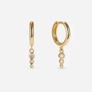BRUNA The Label Verdon Hoops^ Ohrringe Mit Anhänger | Creolen