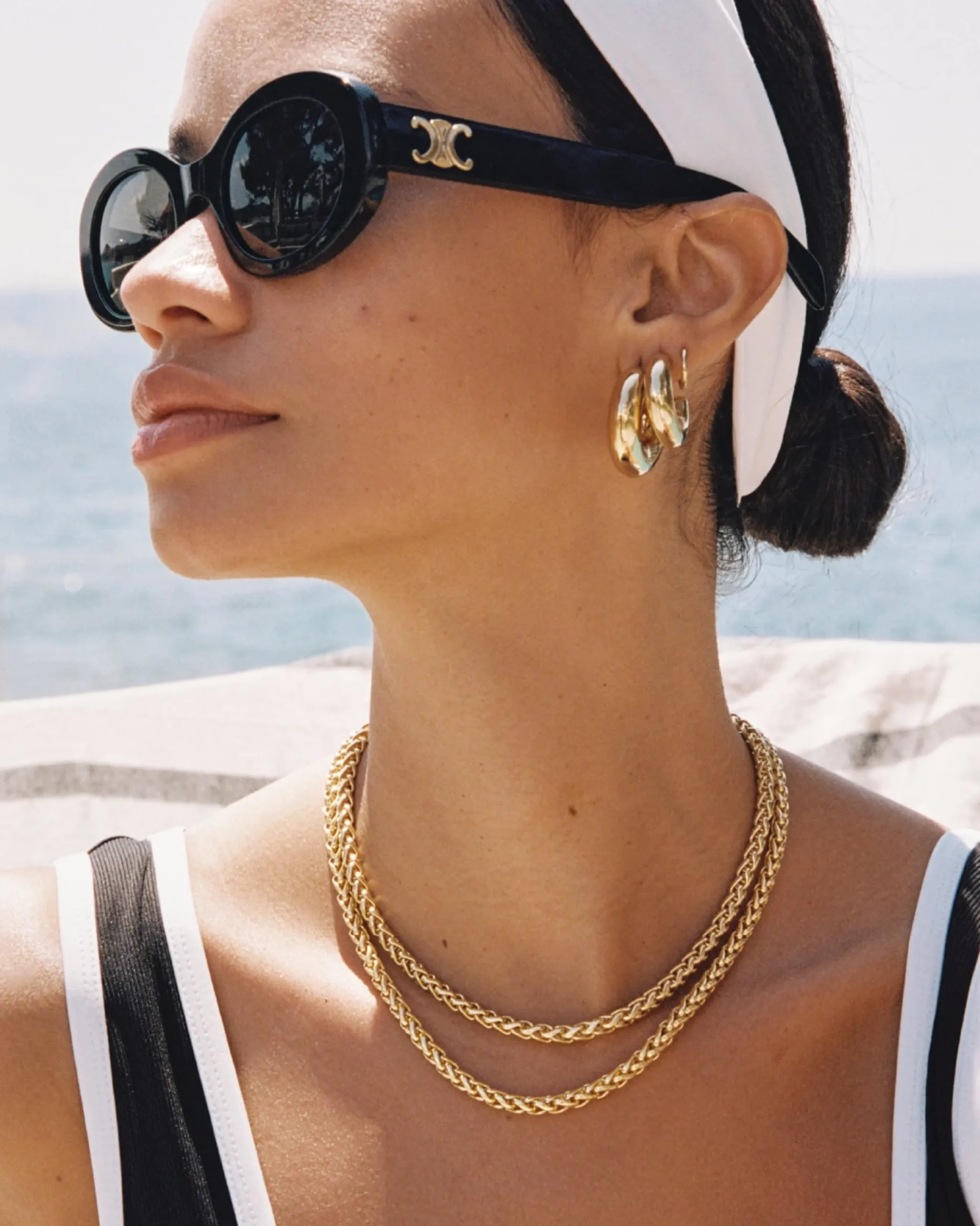 vernazza_necklace_1.webp BRUNA The Label Vernazza Necklace^ Chains | Statement
