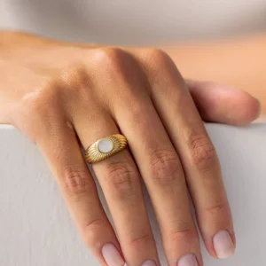BRUNA The Label Viana Ring^ Edelsteine | Perlen