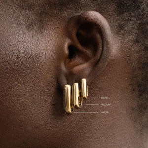 BRUNA The Label Vicenza Small Hoops^ Creolen