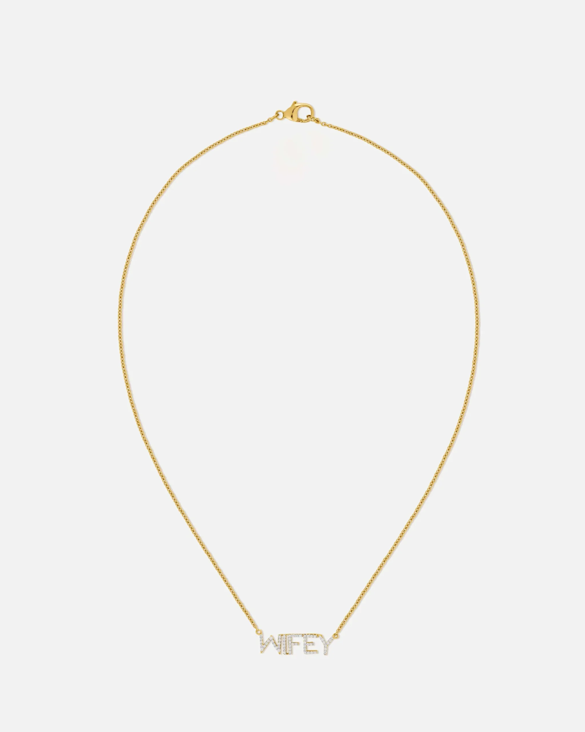 wifey_necklace_0.webp BRUNA The Label Wifey Necklace^ Statement | Filigrane Ketten